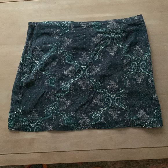 NWOT- Free People Take It Easy Paisley Wrap Skirt - Picture 5 of 5